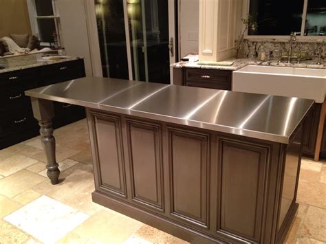 sheet metal countertops|metal countertops near me.